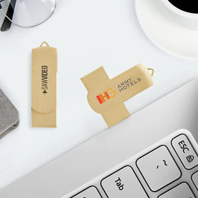 AB525 360 Swivel ECO USB Flash Drive 16GB