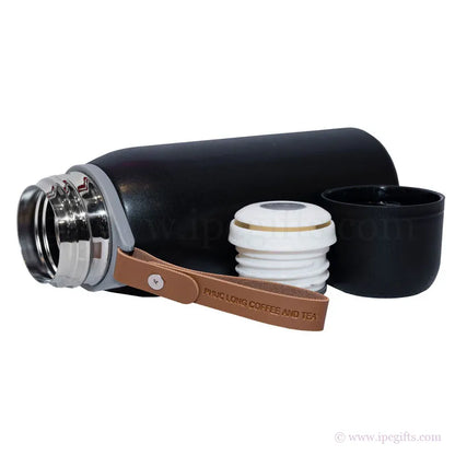 AA129 Metal Straw Double Wall Stainless Mug 350ml