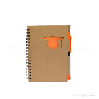 Kraft Notepad with Pen - Graduate